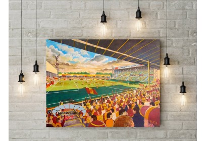 Motherwell FC Fir Park Stadium Wall Art Canvas